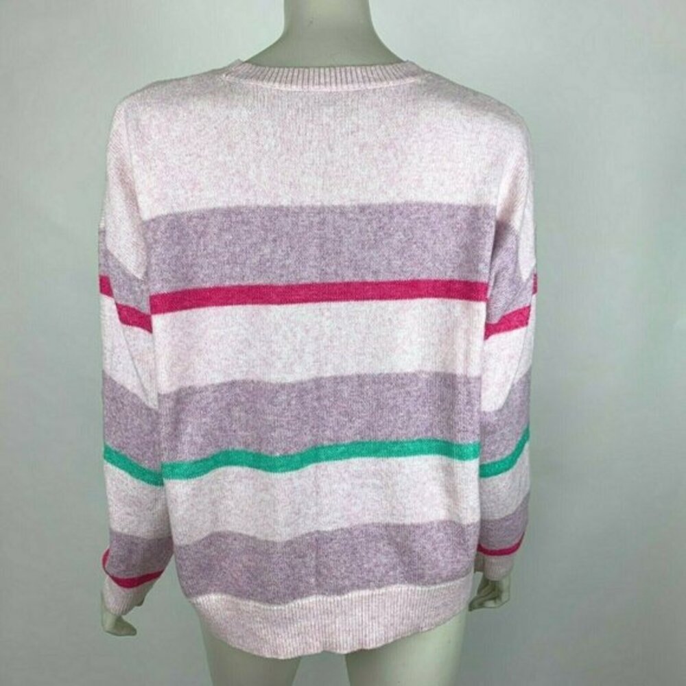 Elizabeth and James‎ Lilac Color Block Sweater - Picture 2 of 11
